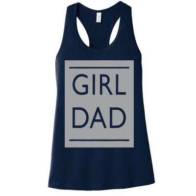 Girl Dad Proud Father Of Girl Dad Womens Tank Top