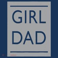 Girl Dad Proud Father Of Girl Dad Women's V-Neck T-Shirt