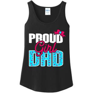 Girl Dad Proud Girl Dad Quote For Father Of A Girl Ladies Essential Tank