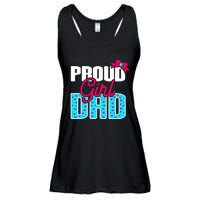 Girl Dad Proud Girl Dad Quote For Father Of A Girl Ladies Essential Flowy Tank