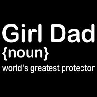 Girl Dad Proud Father Of Girl Dad Fun Fathers Long Sleeve Shirt