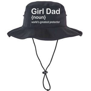 Girl Dad Proud Father Of Girl Dad Fun Fathers Legacy Cool Fit Booney Bucket Hat