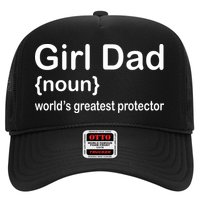 Girl Dad Proud Father Of Girl Dad Fun Fathers Trucker Hat