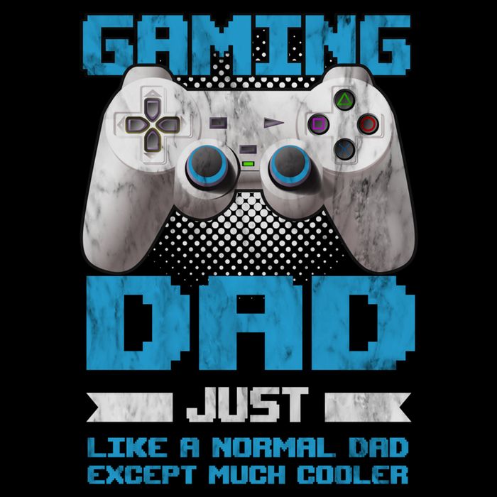 Gaming Dad Papa Daddy Dad Fatherhood Fathers Day Cool Gift Doggie Tank