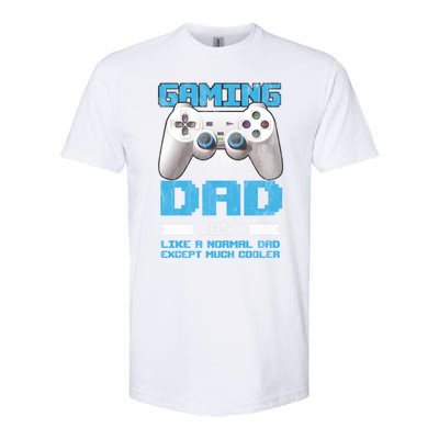 Gaming Dad Papa Daddy Dad Fatherhood Fathers Day Cool Gift Softstyle® CVC T-Shirt