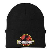 Geeky Dinosaur Pixel Art Nerdy Computer Programming Geeks Knit Cap Winter Beanie