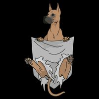 Great Dane Pocket Funny Great Dane Impact Tech Backpack
