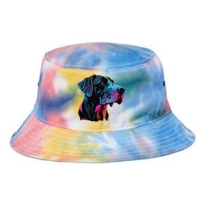 Great Dane Pop Art Great Dane Lovers Tie Dye Newport Bucket Hat