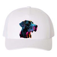 Great Dane Pop Art Great Dane Lovers Yupoong Adult 5-Panel Trucker Hat