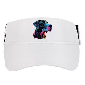 Great Dane Pop Art Great Dane Lovers Adult Drive Performance Visor