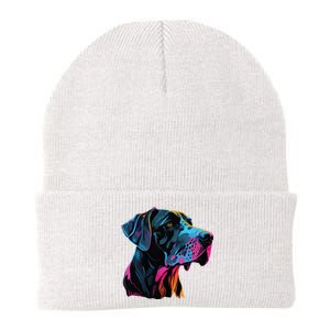 Great Dane Pop Art Great Dane Lovers Knit Cap Winter Beanie