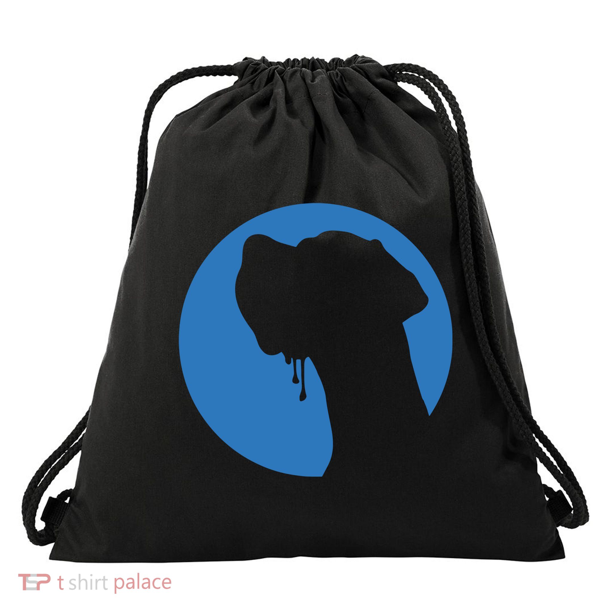 Great Dane Profile Drawstring Bag