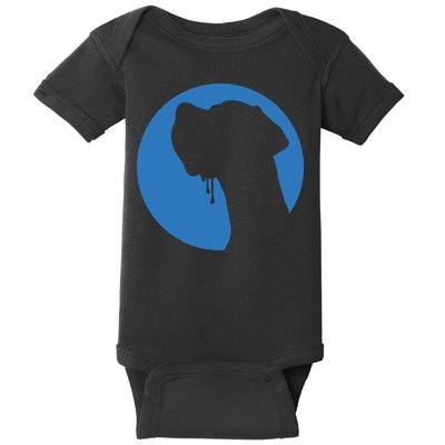 Great Dane Profile Baby Bodysuit