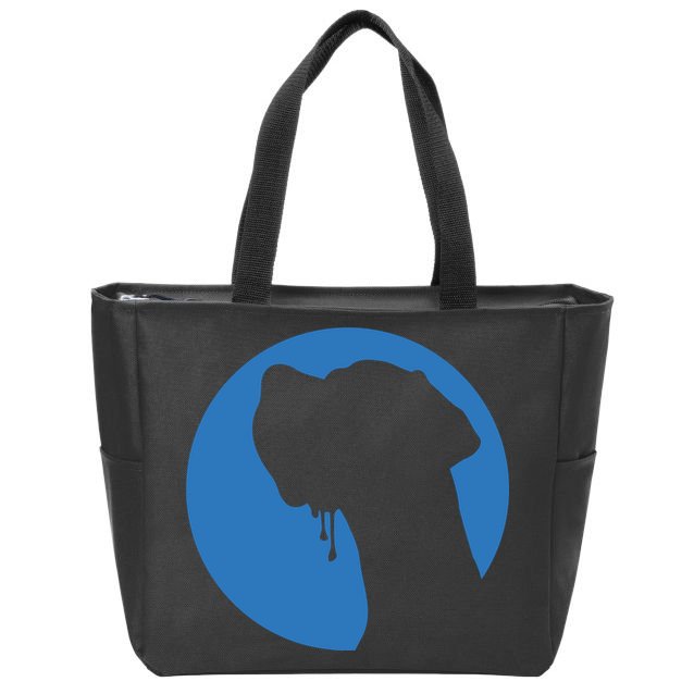 Great Dane Profile Zip Tote Bag