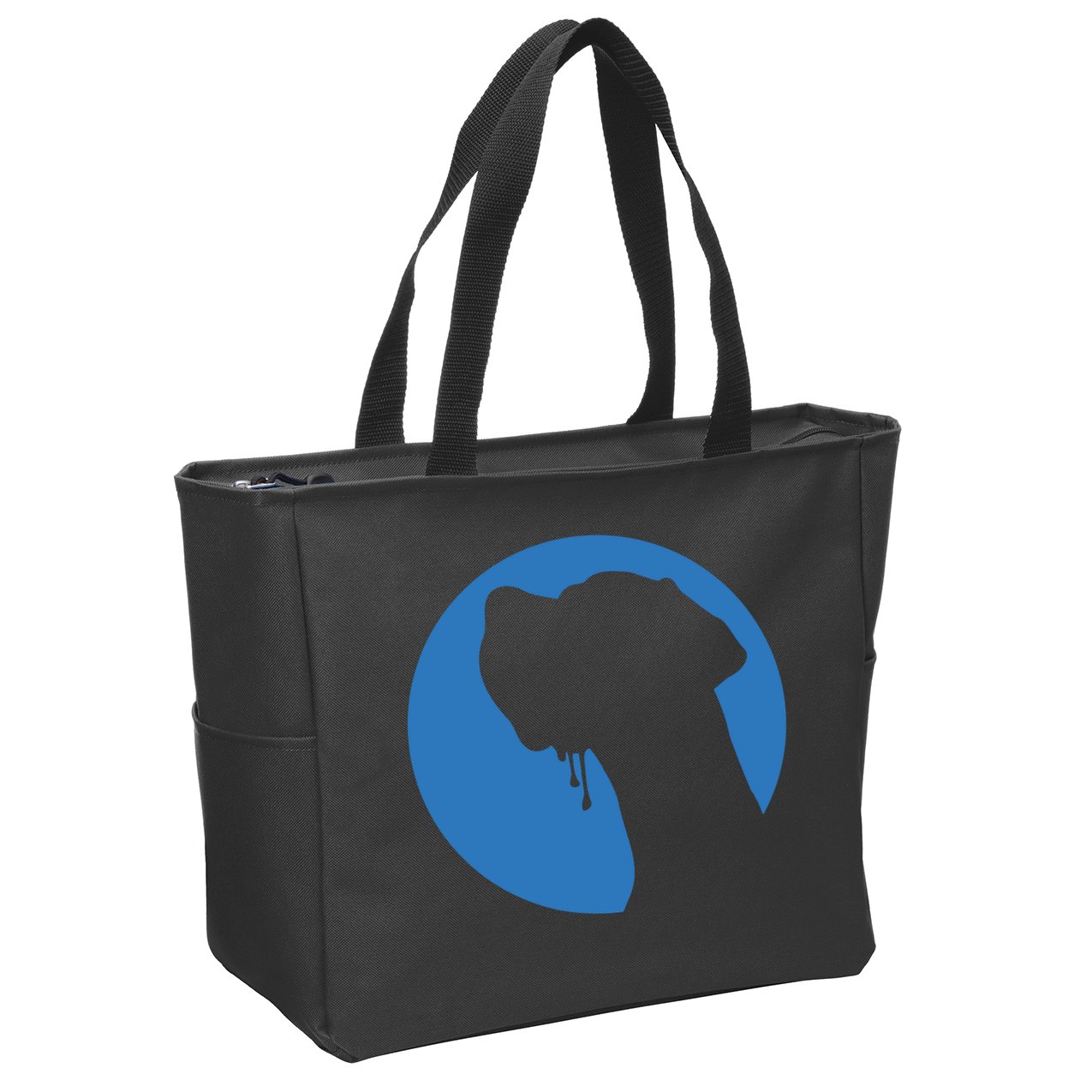 Great Dane Profile Zip Tote Bag