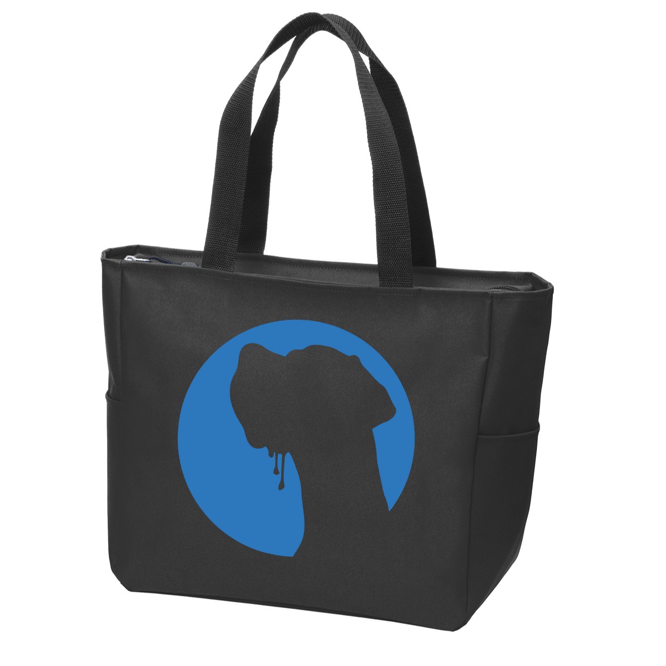 Great Dane Profile Zip Tote Bag