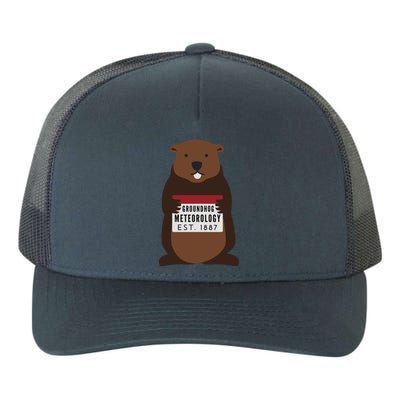 Groundhog Day Punxsutawney Phil Meteorologist Meteorology Gift Yupoong Adult 5-Panel Trucker Hat