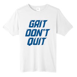 Grit DonT Quit Detroit Football Tall Fusion ChromaSoft Performance T-Shirt