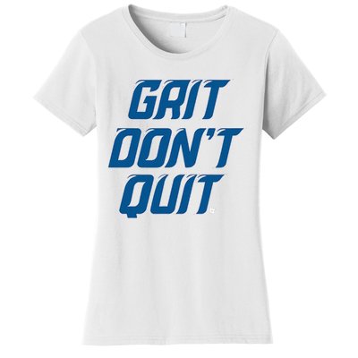 Grit DonT Quit Detroit Football Women's T-Shirt