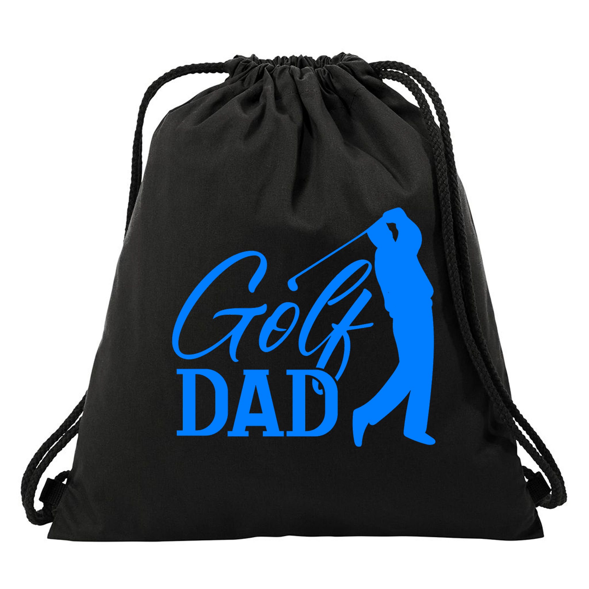 Golf Dad Quote Classic Father's Day Gift For Dad Drawstring Bag