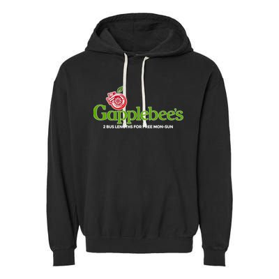 Gapplebees Drag Racing Gapped American Muscle Gift Garment-Dyed Fleece Hoodie
