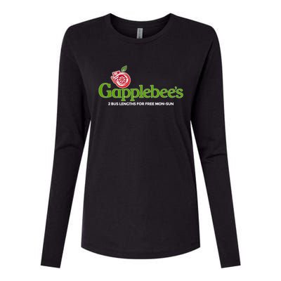 Gapplebees Drag Racing Gapped American Muscle Gift Womens Cotton Relaxed Long Sleeve T-Shirt