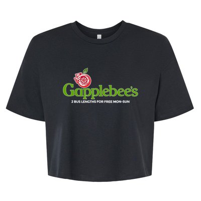 Gapplebees Drag Racing Gapped American Muscle Gift Bella+Canvas Jersey Crop Tee