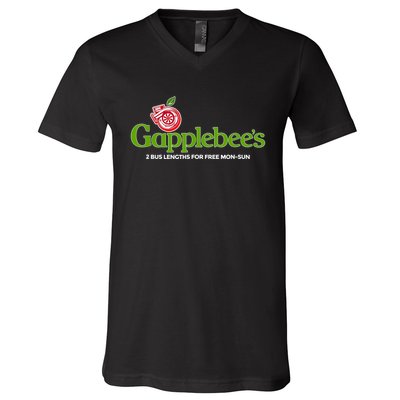 Gapplebees Drag Racing Gapped American Muscle Gift V-Neck T-Shirt