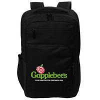 Gapplebees Drag Racing Gapped American Muscle Gift Impact Tech Backpack