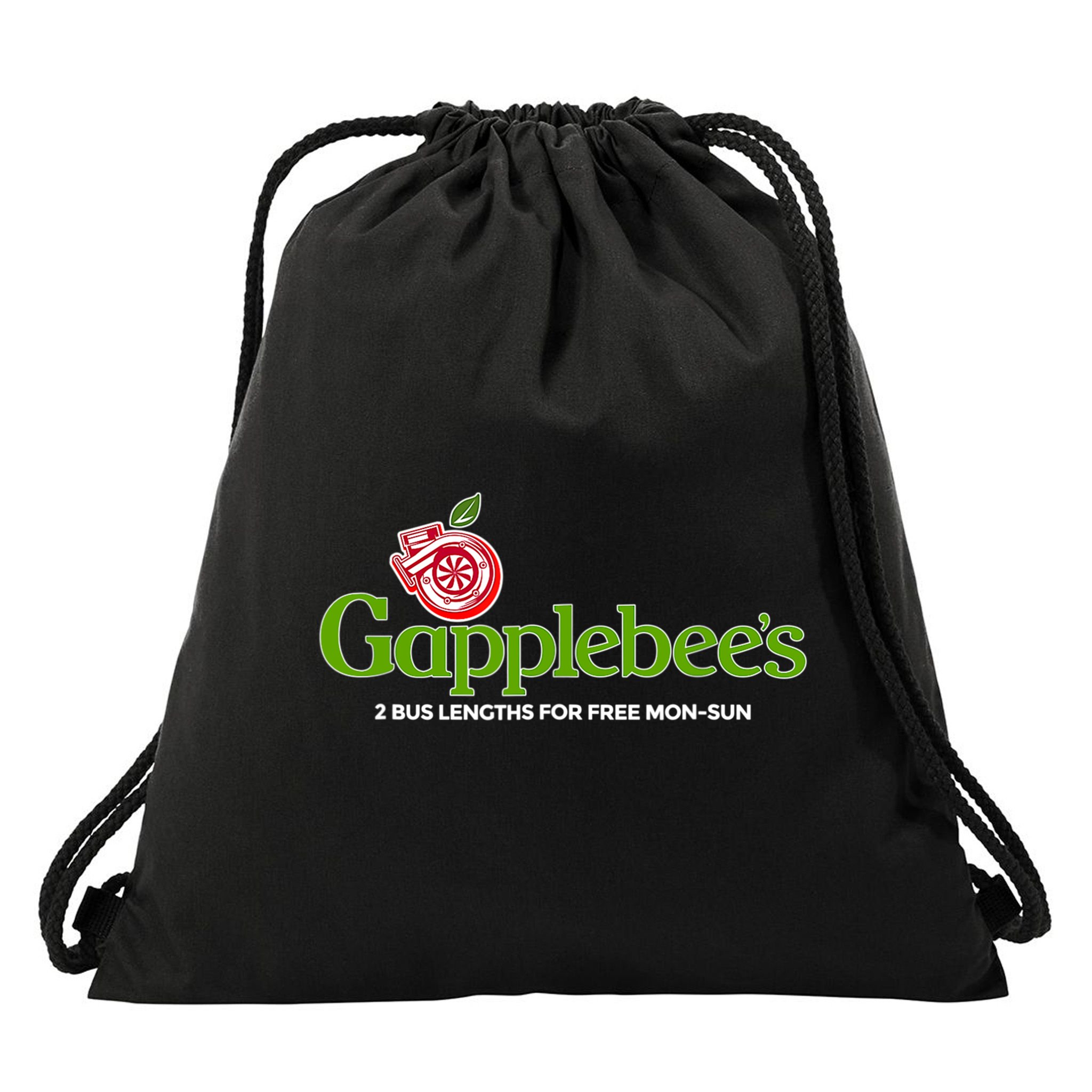Gapplebees Drag Racing Gapped American Muscle Gift Drawstring Bag