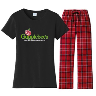 Gapplebees Drag Racing Gapped American Muscle Gift Women's Flannel Pajama Set