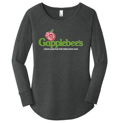 Gapplebees Drag Racing Gapped American Muscle Gift Women's Perfect Tri Tunic Long Sleeve Shirt