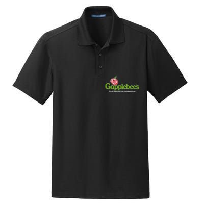 Gapplebees Drag Racing Gapped American Muscle Gift Dry Zone Grid Polo