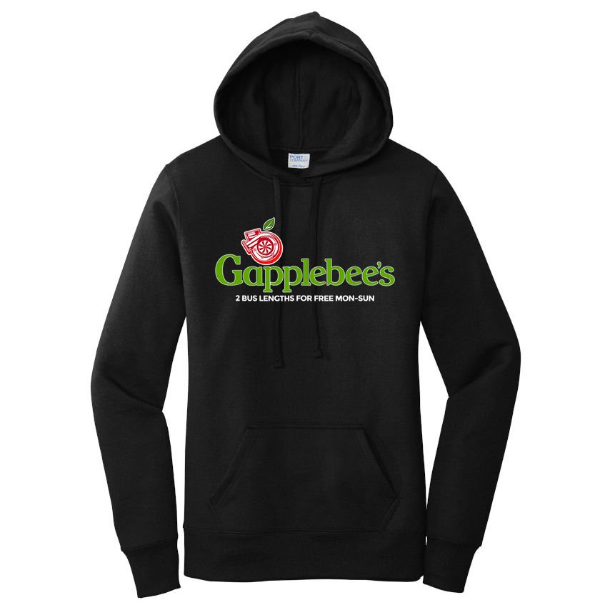 Gapplebees Drag Racing Gapped American Muscle Gift Women's Pullover Hoodie