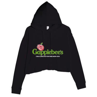 Gapplebees Drag Racing Gapped American Muscle Gift Crop Fleece Hoodie