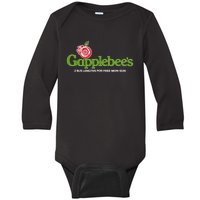 Gapplebees Drag Racing Gapped American Muscle Gift Baby Long Sleeve Bodysuit