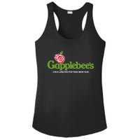 Gapplebees Drag Racing Gapped American Muscle Gift Ladies PosiCharge Competitor Racerback Tank