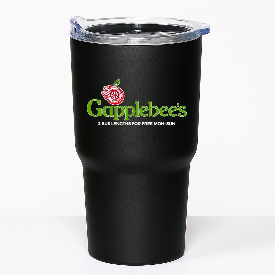 Gapplebees Drag Racing Gapped American Muscle Gift Tumbler