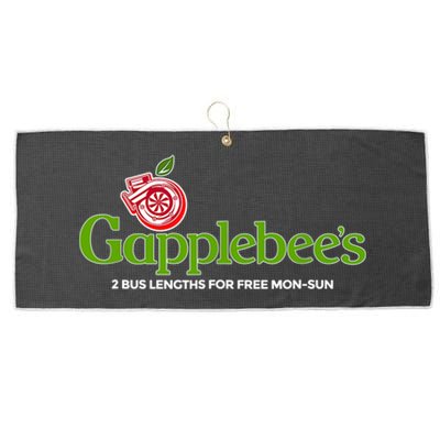 Gapplebees Drag Racing Gapped American Muscle Gift Large Microfiber Waffle Golf Towel