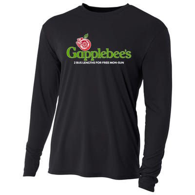 Gapplebees Drag Racing Gapped American Muscle Gift Cooling Performance Long Sleeve Crew