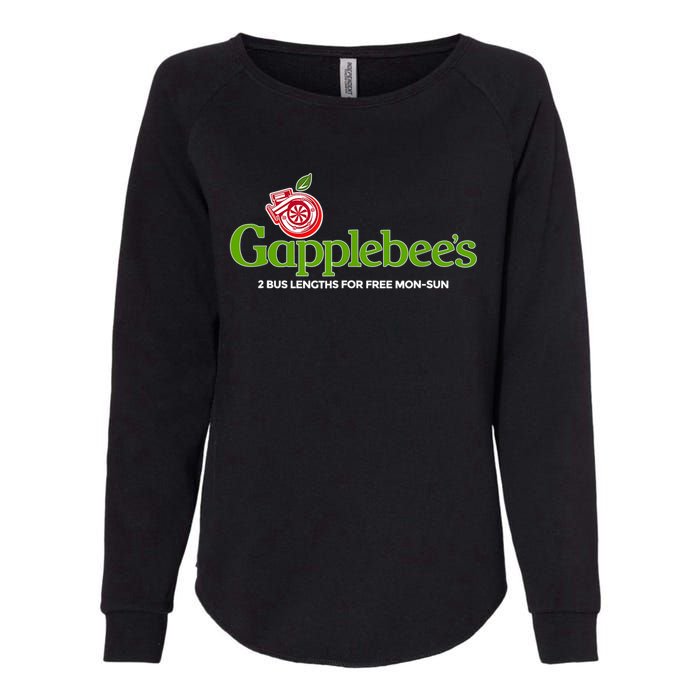 Gapplebees Drag Racing Gapped American Muscle Gift Womens California Wash Sweatshirt