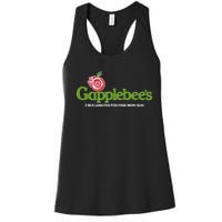 Gapplebees Drag Racing Gapped American Muscle Gift Women's Racerback Tank