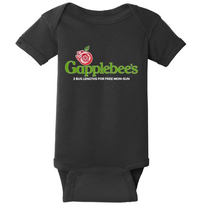 Gapplebees Drag Racing Gapped American Muscle Gift Baby Bodysuit