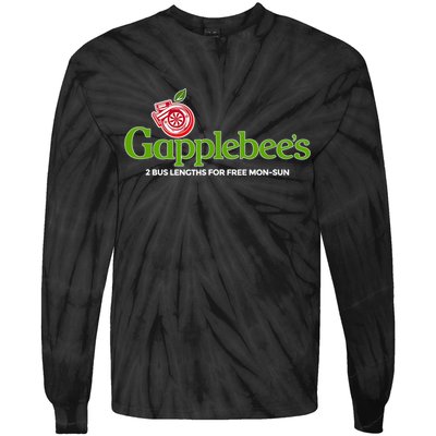 Gapplebees Drag Racing Gapped American Muscle Gift Tie-Dye Long Sleeve Shirt
