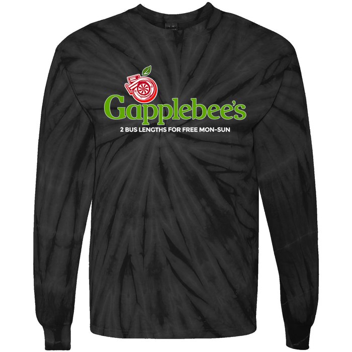 Gapplebees Drag Racing Gapped American Muscle Gift Tie-Dye Long Sleeve Shirt