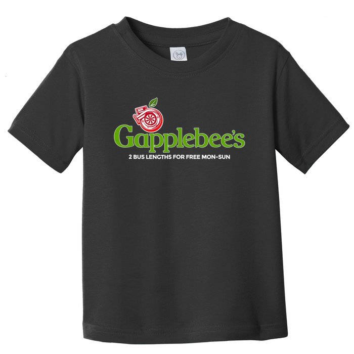 Gapplebees Drag Racing Gapped American Muscle Gift Toddler T-Shirt