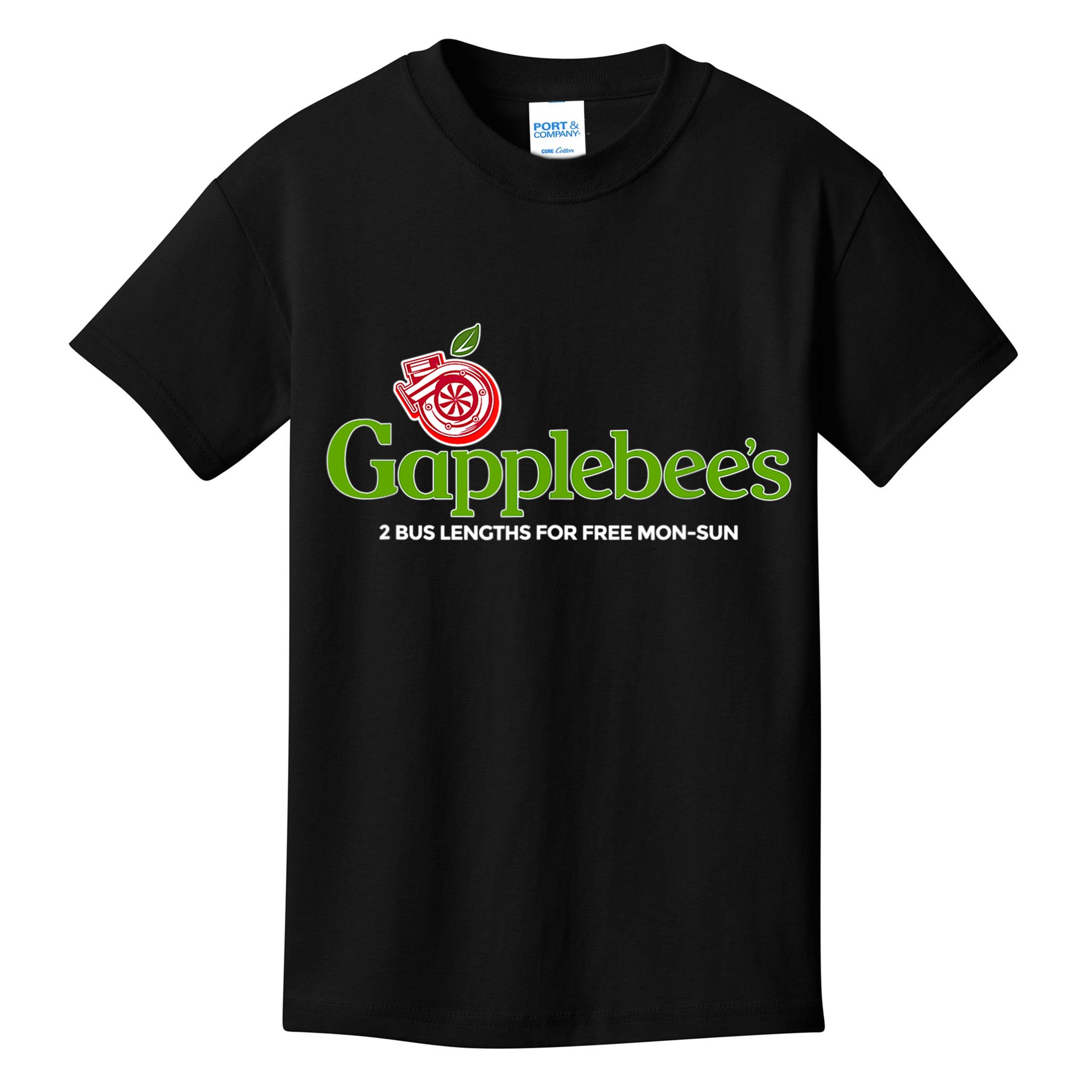Gapplebees Drag Racing Gapped American Muscle Gift Kids T-Shirt
