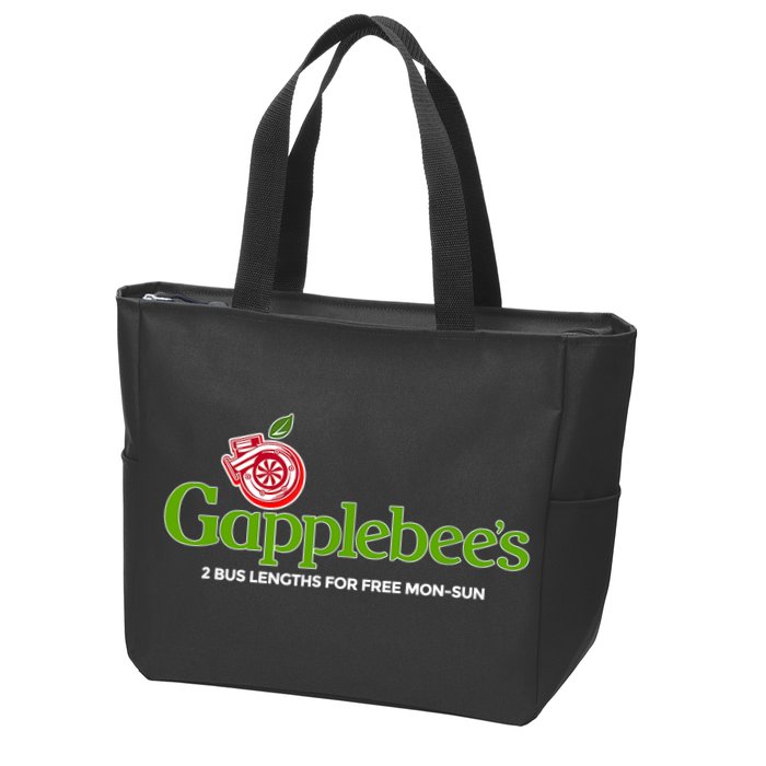 Gapplebees Drag Racing Gapped American Muscle Gift Zip Tote Bag