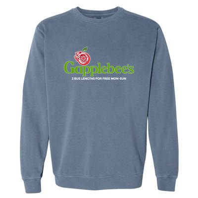 Gapplebees Drag Racing Gapped American Muscle Gift Garment-Dyed Sweatshirt