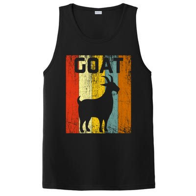 Goat Disco Retro Vintage Goat Lover PosiCharge Competitor Tank